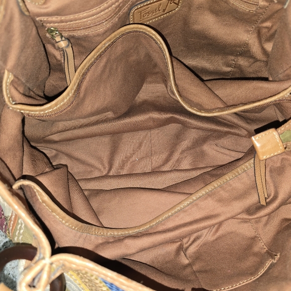 FOSSIL VINTAGE SHOULDER BAG - Picture 8 of 11